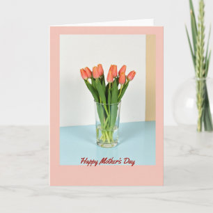 Blush Floral Bouquet Card