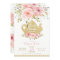 Blush Floral Bridal Shower Tea Party Invitation