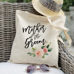 Blush floral mother of the groom tote bag<br><div class="desc">blush floral mother of the groom wedding favor tote bags,  mother of the bride,  bridesmaids,  bride's mother,  groom's mother,  team bride,  wedding favors,  wedding tote bags,  wedding gift bag,  wedding party,  rustic weddings,  rustic floral,  peony,  flower,  floral, </div>