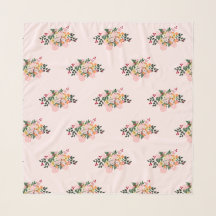 Blush Floral scarf