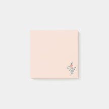 Blush Floral Teal Botanical