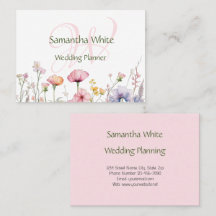 Blush Garden Watercolor Personalised Stationery