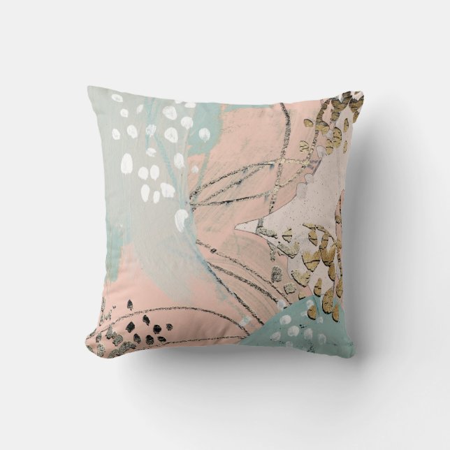 Blush & Gold I Cushion (Front)