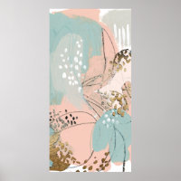 Blush & Gold I