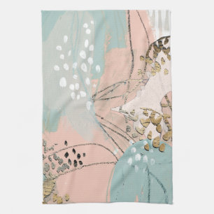 Blush & Gold I Tea Towel