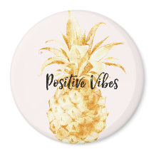 Blush Gold Tropical Pineapple