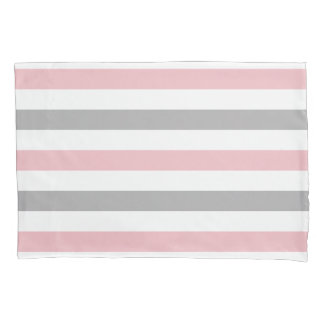 Blush + Grey Pillowcase