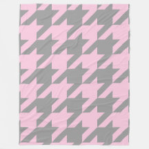 Blush Houndstooth