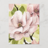 Blush Magnolia Flowers