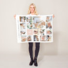 Blush Monogram Photo Collage