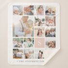 Blush Monogram Photo Collage