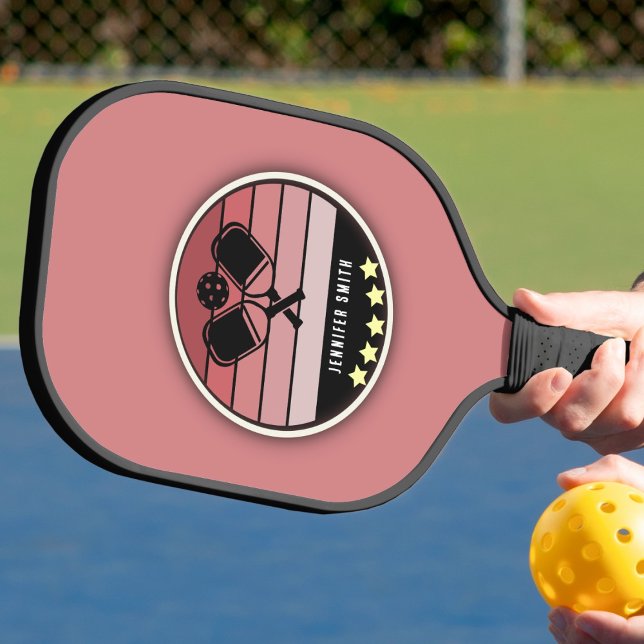 Blush Name Pickleball Paddle (Creator Uploaded)