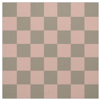 Blush Neutral Checkerboard - Premium Pima Cotton Fabric