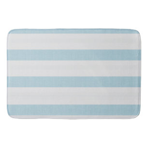 Blush Nordic Stripe Bath Mat