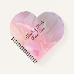 Blush of Pink Floral Love Notebook