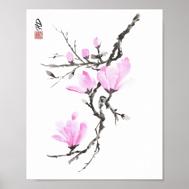 Blush of Spring Poster (Front)
