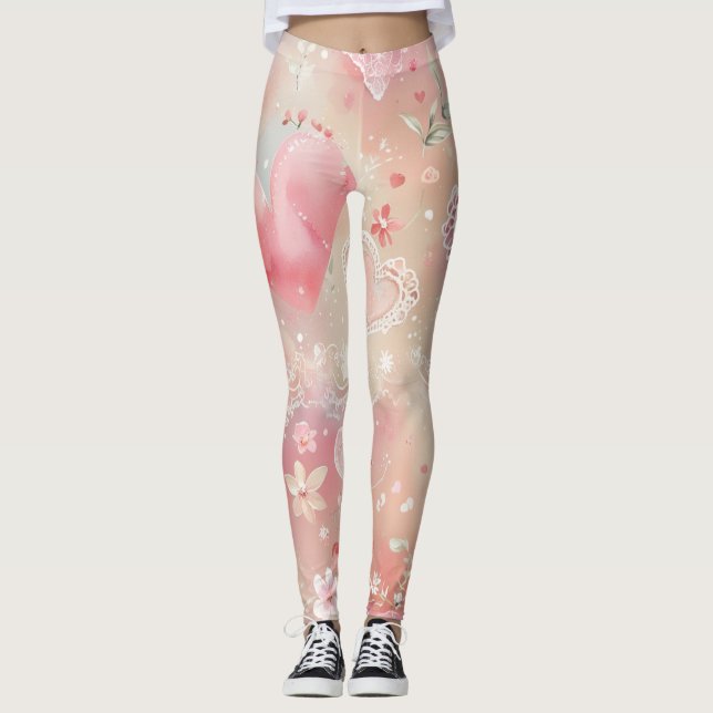 Blush of You Leggings (Front)
