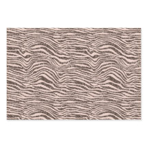 Blush Peach Chocolate Brown Zebra Glitter        