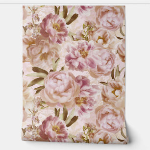 Blush Peonies Springflowers Opulent Garden Wallpaper