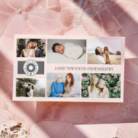 Blush Photo Collage Professional Photographer Logo