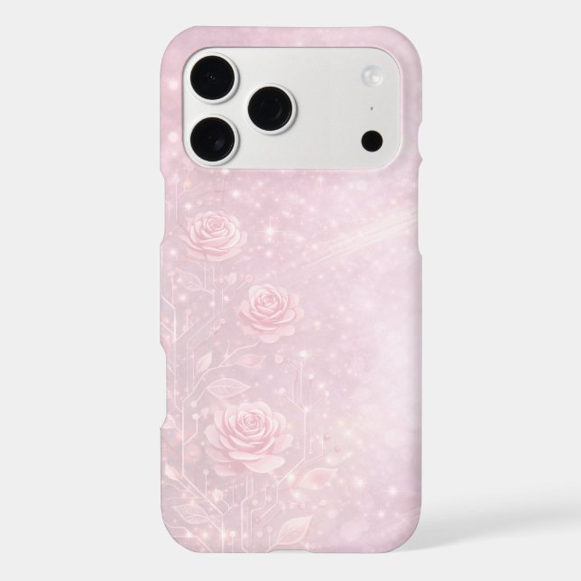 Blush pink and pearl gray florals (Back)