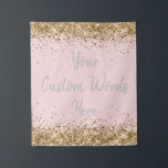 Blush Pink Backdrop Birthday Party Photobooth Prop Tapestry<br><div class="desc">back drop for photo booth,  personalised twinkle 15th 18th 20th,  glitter anniversary sweet 16 16th,  personalised 30th 21st 25th 35th,  bridal shower hen do bach,  graduate school 1st woman daughter,  girl wife her bachelorette sparkle,  quinceanera 40th 50th 60th 70th,  bride sparkly vow renewal graduation,  college light pale gold silver</div>