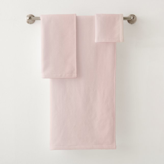 Blush Pink Bath Towel Set (Insitu)