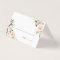 Blush Pink Bloom Wedding Place Card