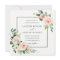Blush Pink Bloom Wedding Square