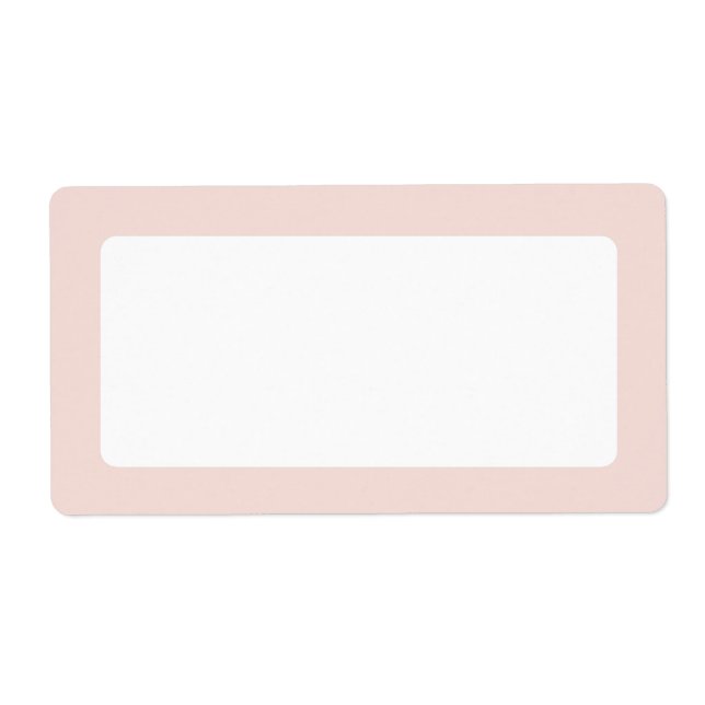 Blush pink border blank (Front)