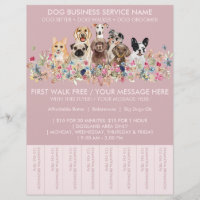Blush Pink Breeds Dog Walker Budget Tickets