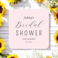 Blush Pink Bridal Shower Luncheon