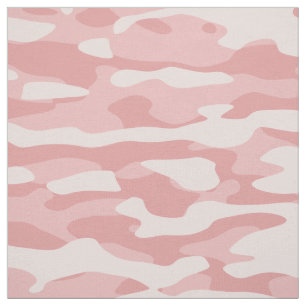 Blush Pink Camo Fabric