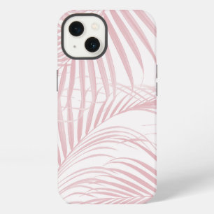 Blush Pink Caribbean Palm Jungle 1 iPhone 13 Case