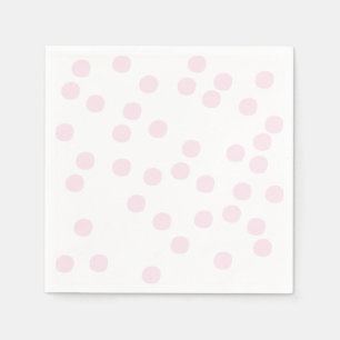 Blush Pink Confetti / Polkadots Napkin