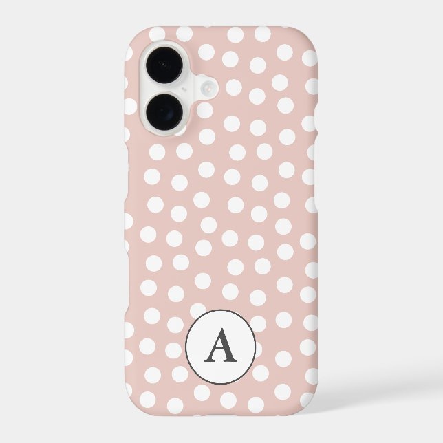 Blush pink dotted (Back)