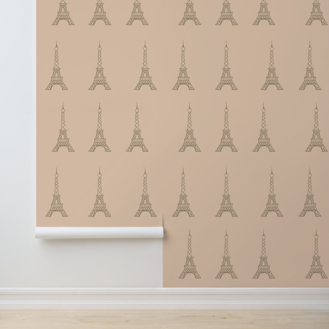 Blush Pink Eiffel Tower Wallpaper  (Application)