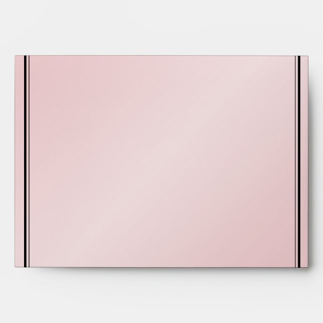 Blush Pink Elegance Wedding Envelope (Front)