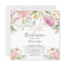 Blush Pink Floral Confirmation