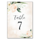 Blush Pink Floral Elegant Champagne Garden Wedding