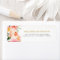 Blush Pink Floral Return Address