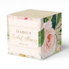 Blush Pink Floral Watercolor & Kraft Bridal Shower