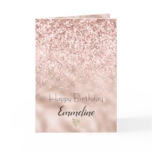 Blush Pink Glitter Glitzy Sparkle      