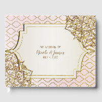 Blush Pink Gold Moroccan Arabian Nights Wedding