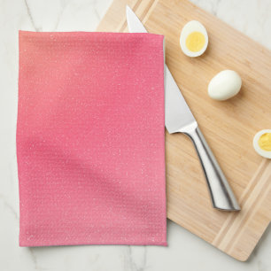 Blush Pink Gradient Kitchen Towel