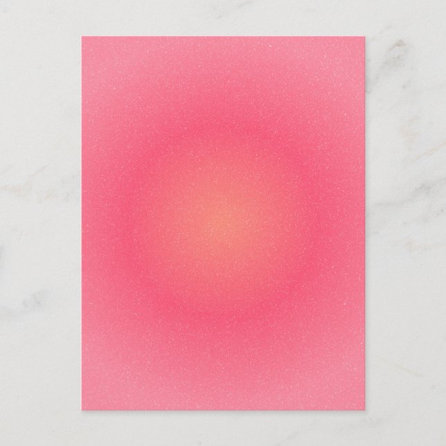 Blush Pink Gradient Postcard – Elegant & Chic (Front)