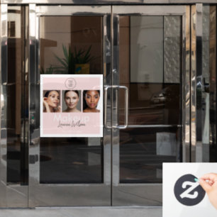  Blush Pink Hair, Makeup & Beauty Studio Branding 