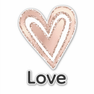 Blush Pink Heart Love