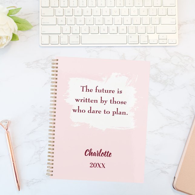 Blush pink inspirational quote 2026 planner (Creator Uploaded)