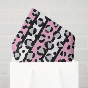 Blush Pink Leopard Print Bold Tissue Paper